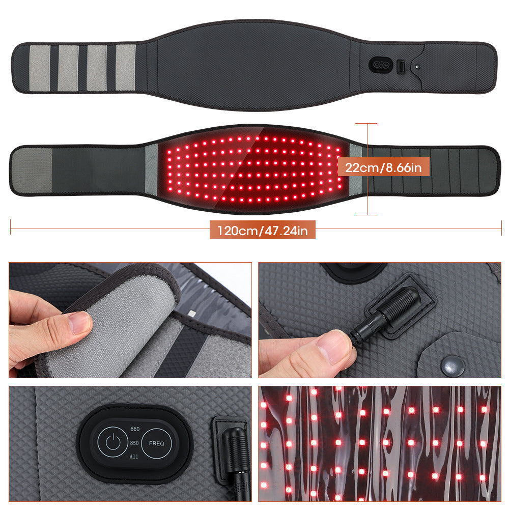 InfraHeat Pro — Red-Light Therapy Heating Belt