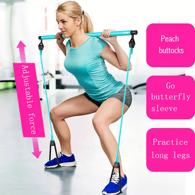 Bar and Resistance Band Trainer