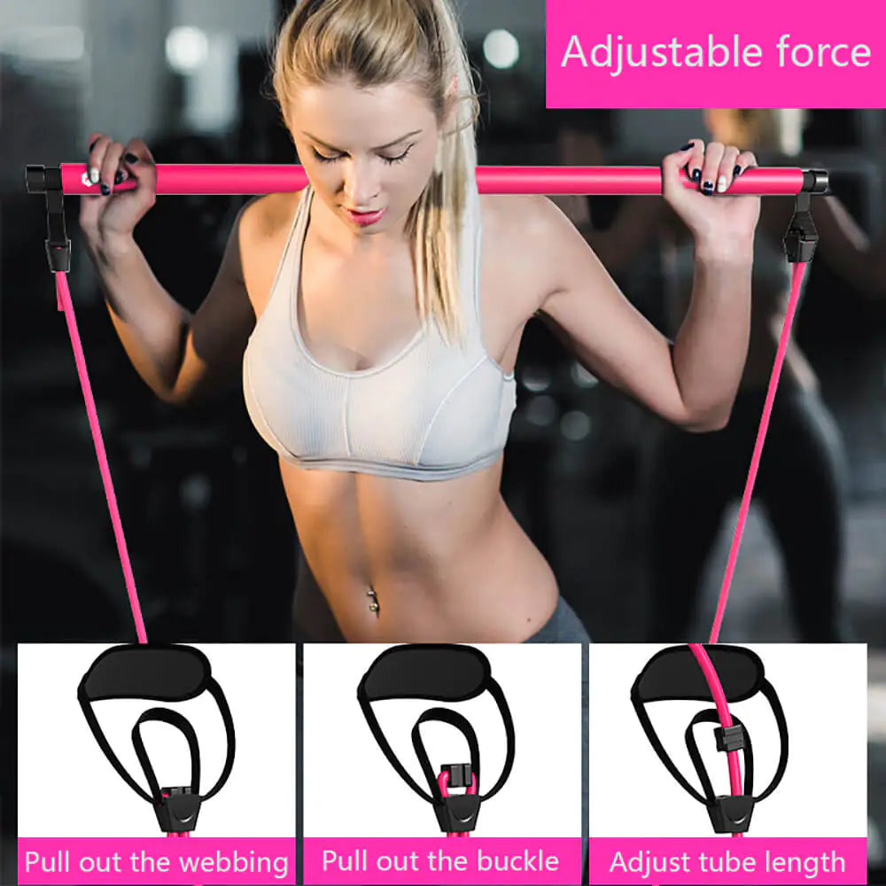 Bar and Resistance Band Trainer