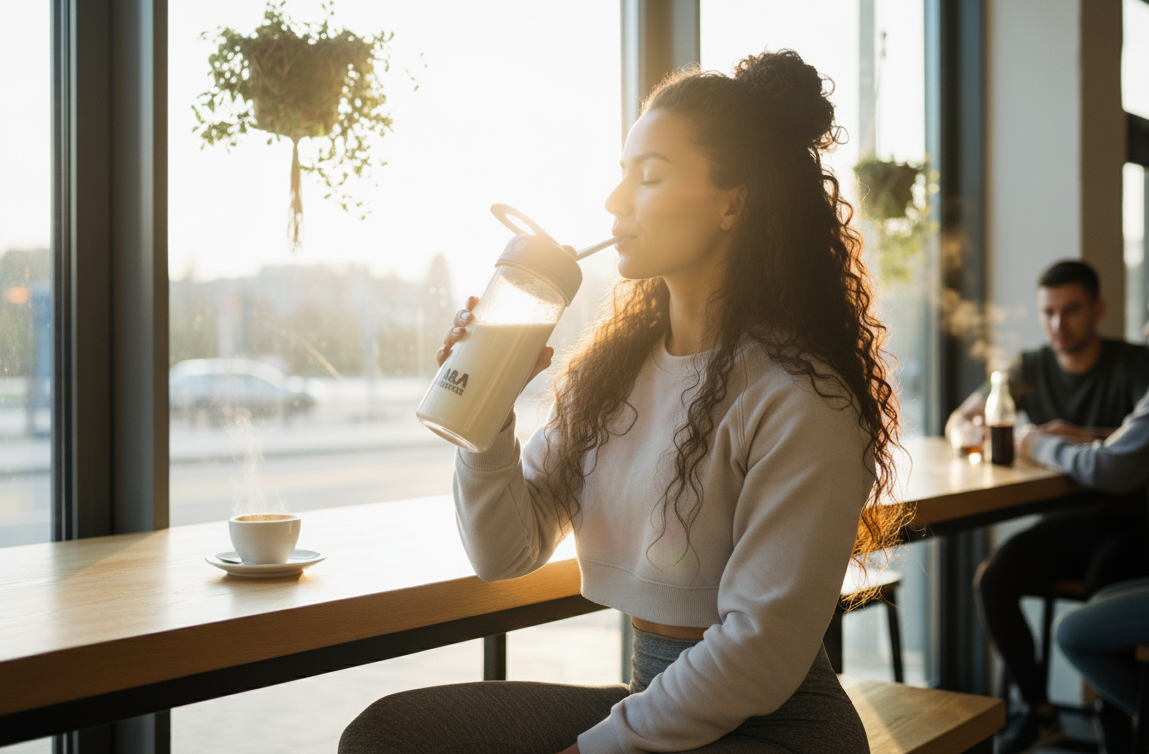 Automatic Drink Mixer Bottle
