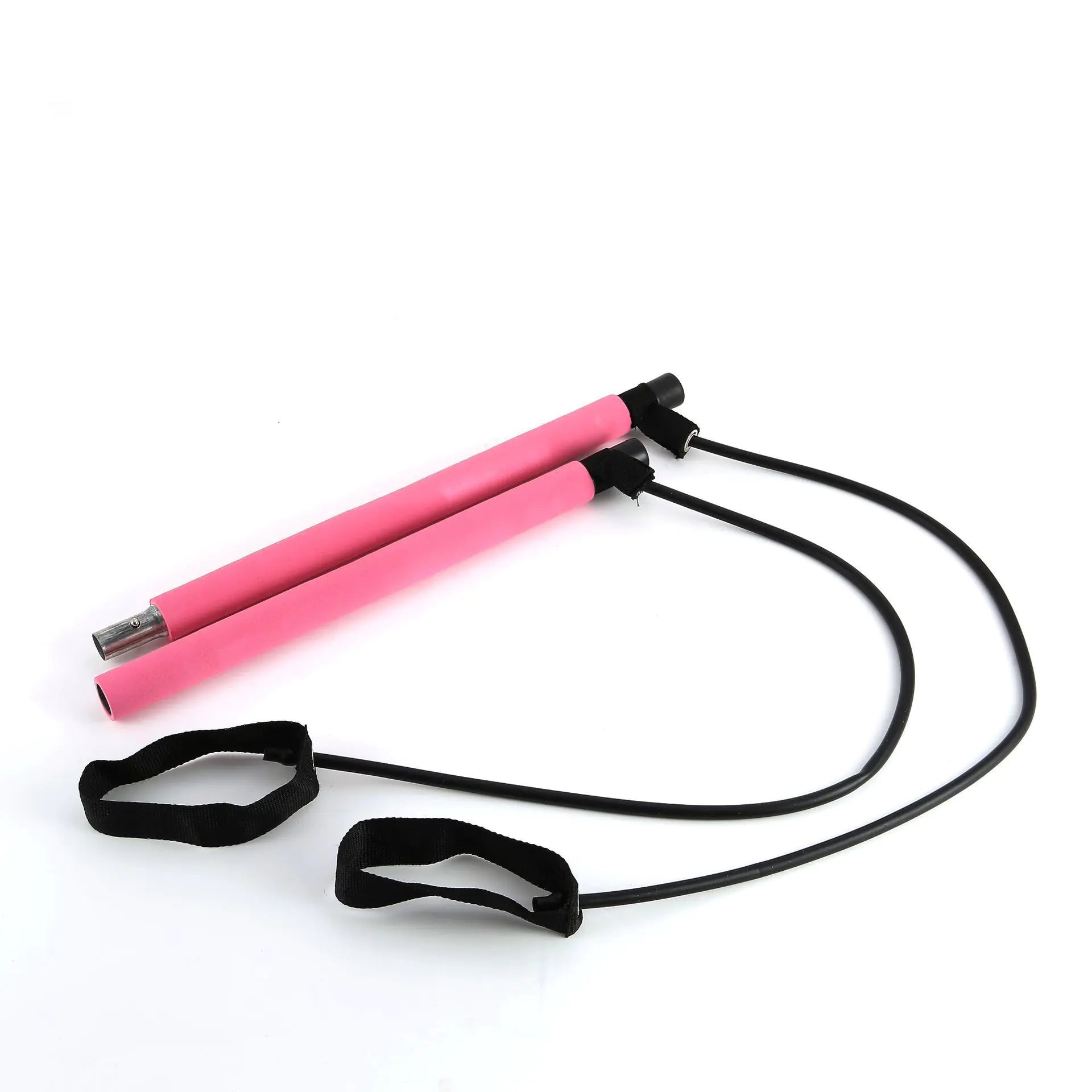 Foldable Pilates Bar with Resistance Bands