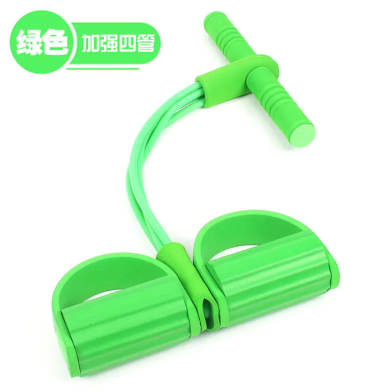 Resistance Band Trainer with Foot Pedals