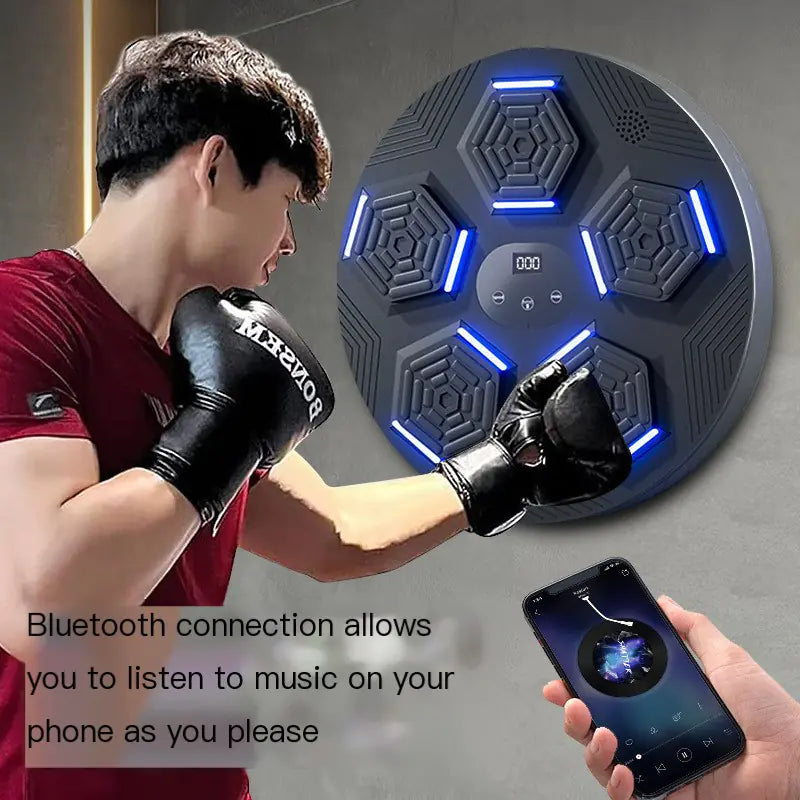 Smart Boxing Panel with LED Lights Bluetooth