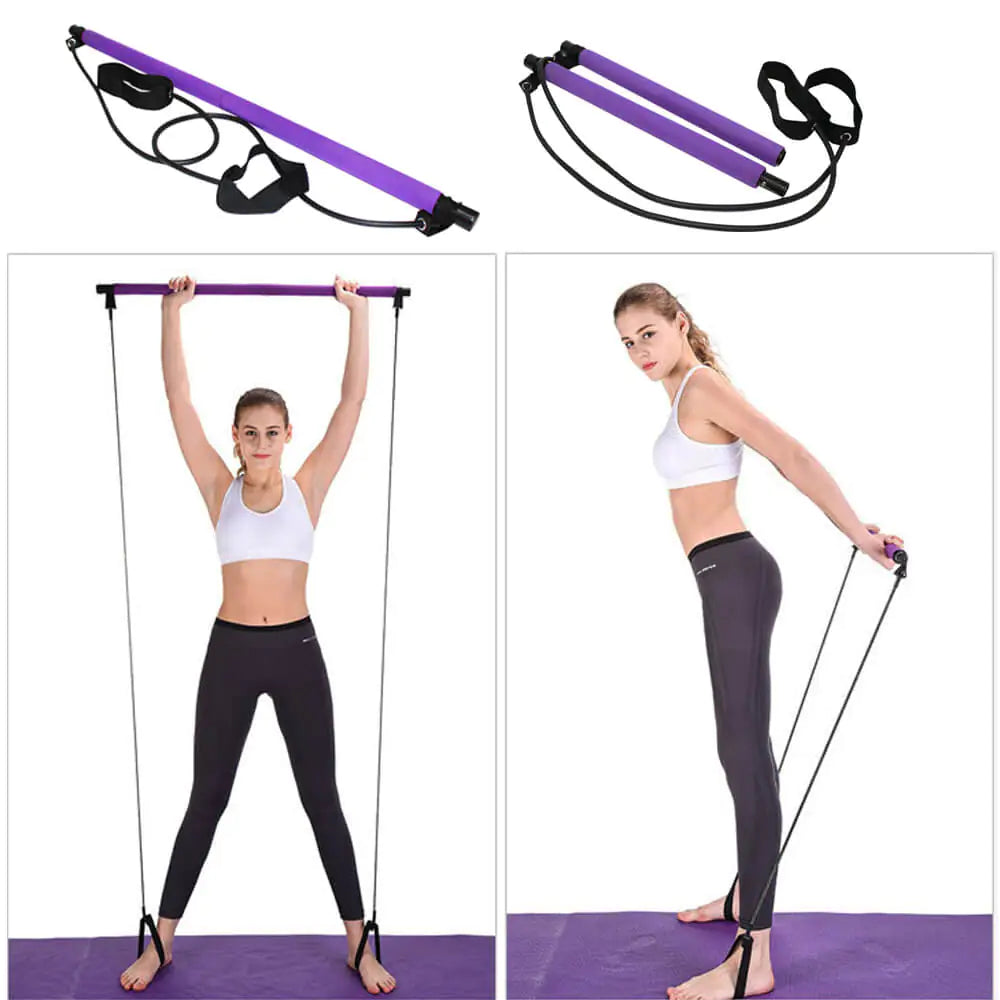 Bar and Resistance Band Trainer