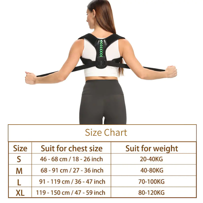 Posture Corrector with Adjustable Straps