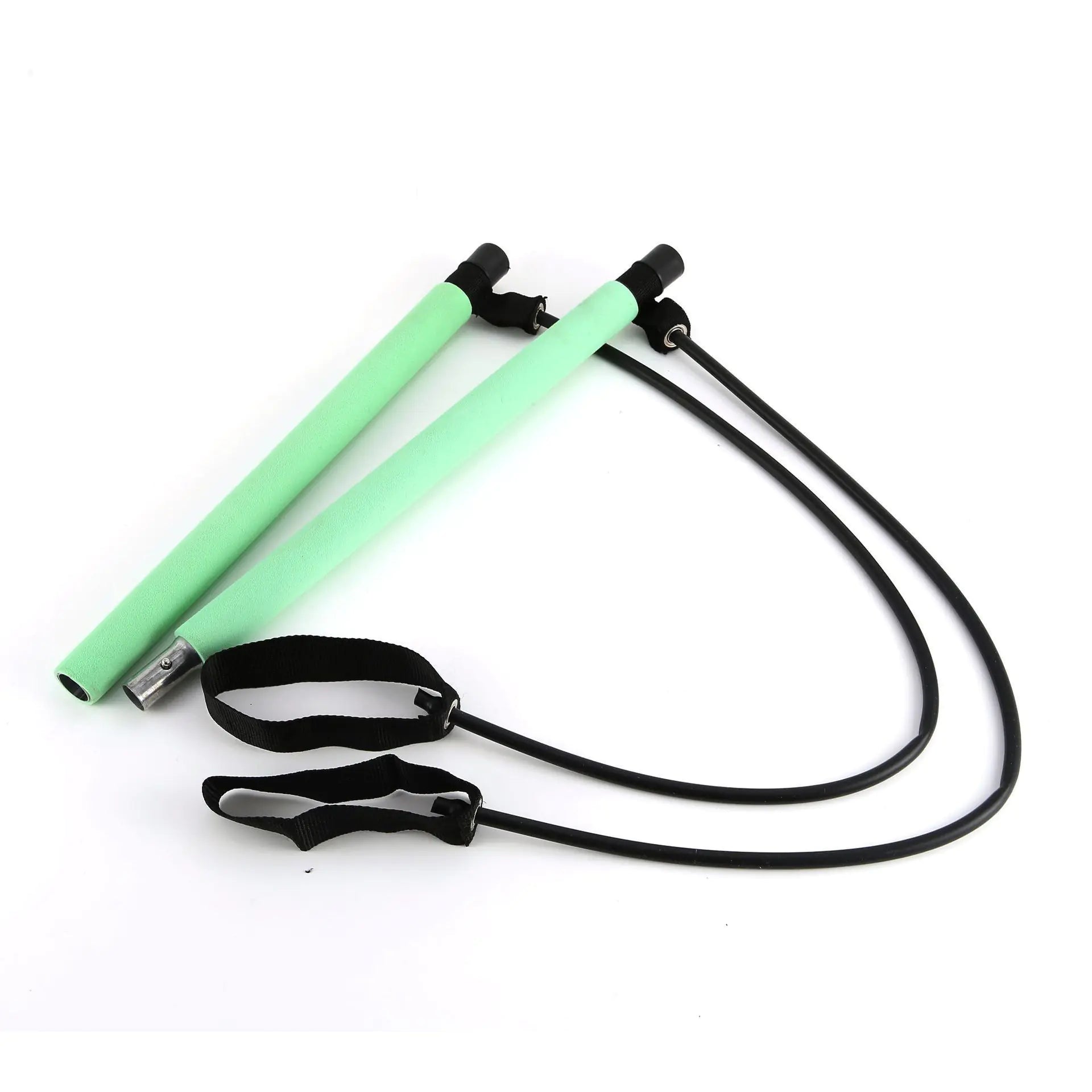 Foldable Pilates Bar with Resistance Bands