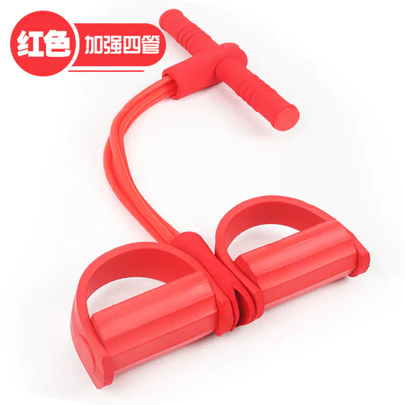 Resistance Band Trainer with Foot Pedals